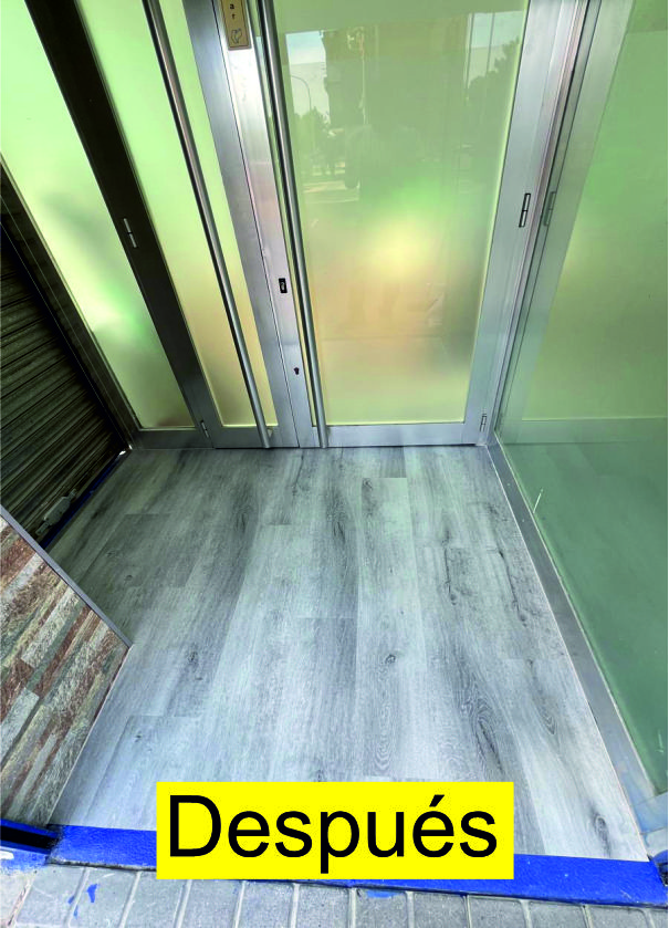 suelo vinilico despúes